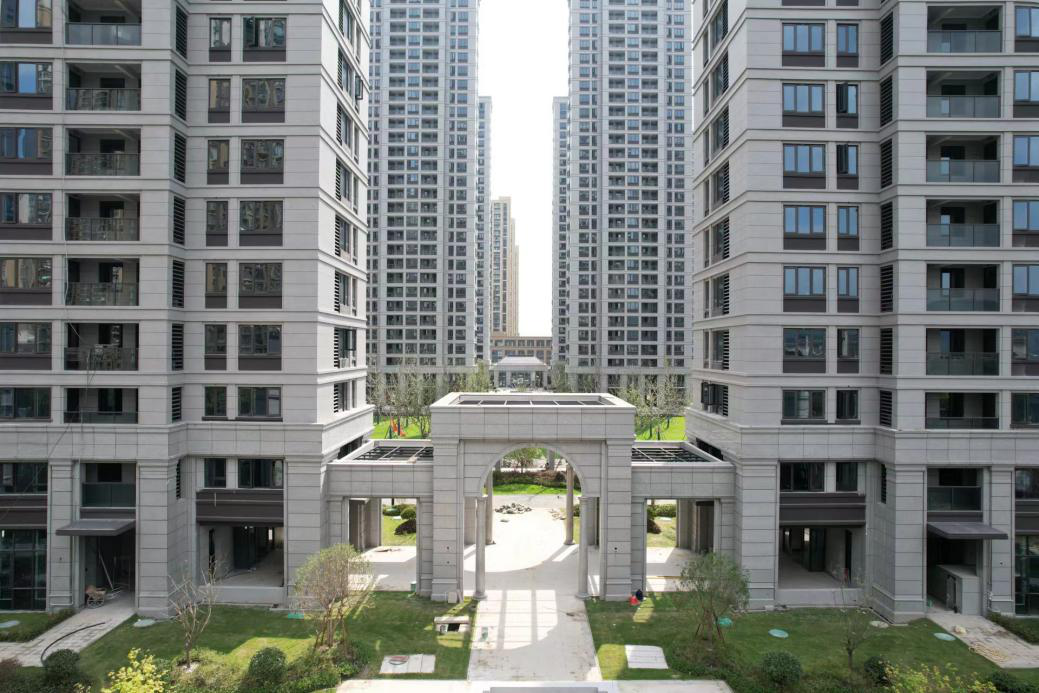 杭州江照華庭小區電子圍欄案例